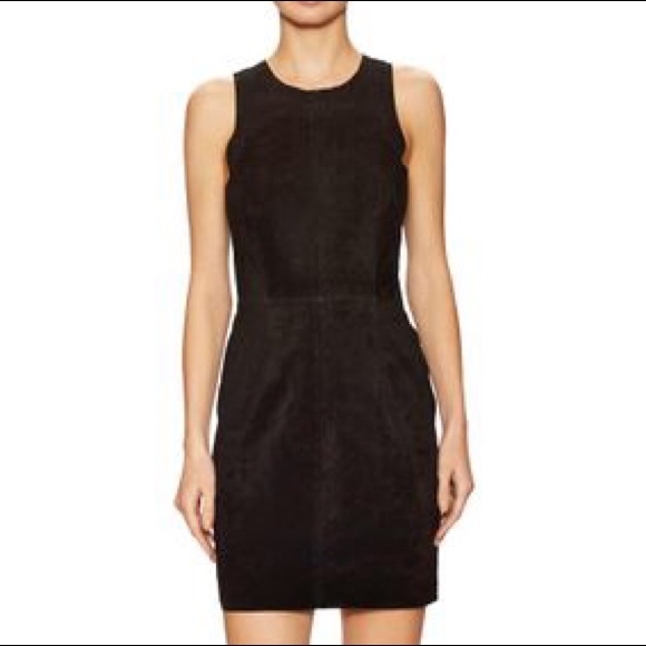 Stella & Jamie Dresses & Skirts - 🖤 Black Stella Suede Sheath Dress